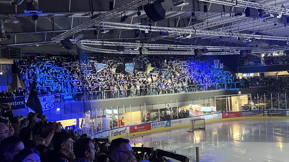 Im Derby gegen den EC Bad Nauheim wird die Nordhessen Arena in Kassel wieder voll sein.