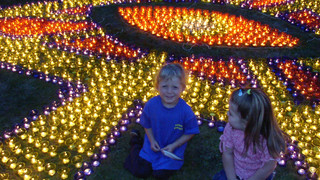Laubacher Lichterfest 2024: Tausende Kerzen und Feuerwerk