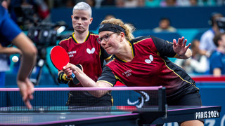 Tischtennis-Doppel Paralympics: Heuchelheimerin Wolf kämpft um Gold