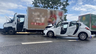 Unfall in Wiesbaden mit vier Verletzten