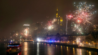 Silvesternacht in Hessen bleibt relativ ruhig