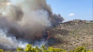 Großer Brand nahe Athen breitet sich unkontrolliert aus