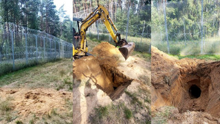 Migranten-Tunnel in Litauen entdeckt