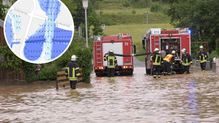 Starkregen in Hessen: Neue Karte zeigt Risikogebiete