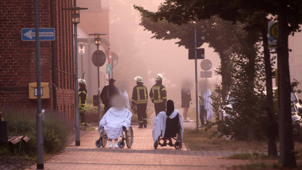 Tote bei Brand in einem Krankenhaus