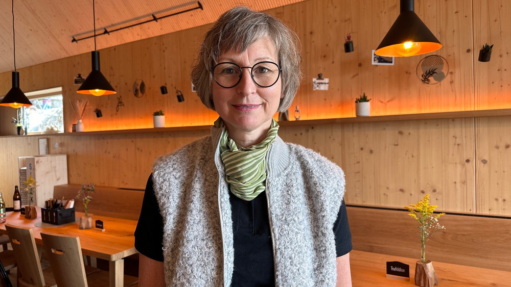 Die neue Pächterin Heike Golbach. 