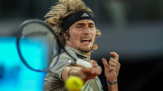 Alexander Zverev hat problemlos ins Achtelfinale von Madrid erreicht