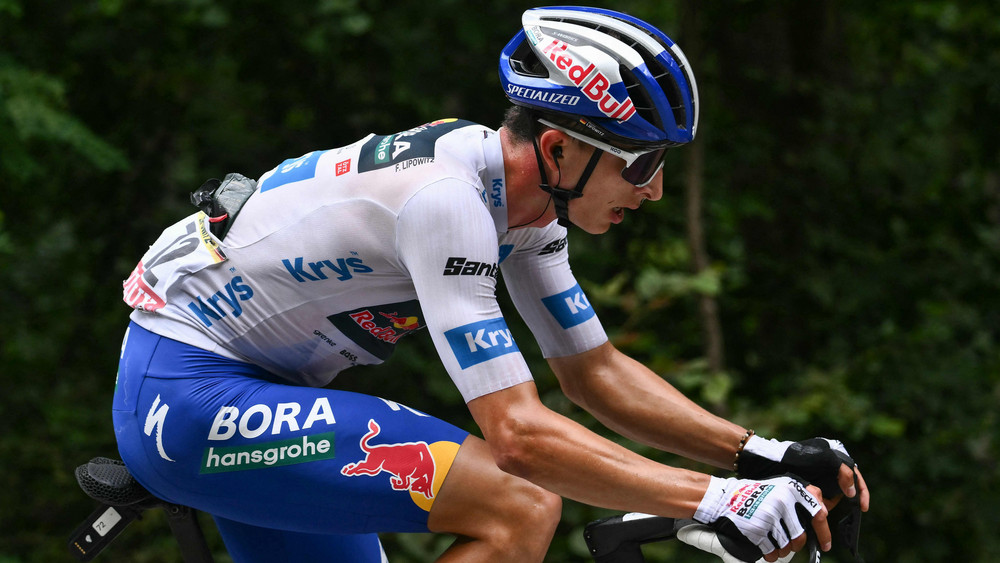 Florian Lipowitz steht vor einem großen Triumph bei der Tour de France.