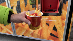 Pommes-Automat in Eppelheim: Rund um die Uhr frische Fritten