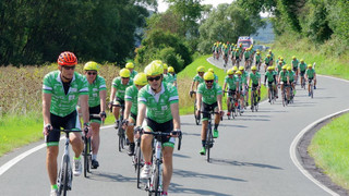 Tour der Hoffnung - Radeln für krebskranke Kinder in Gießen