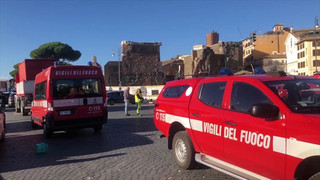 Mittelalterlicher Turm in Rom stürzt ein: Ein Bauarbeiter schwer verletzt