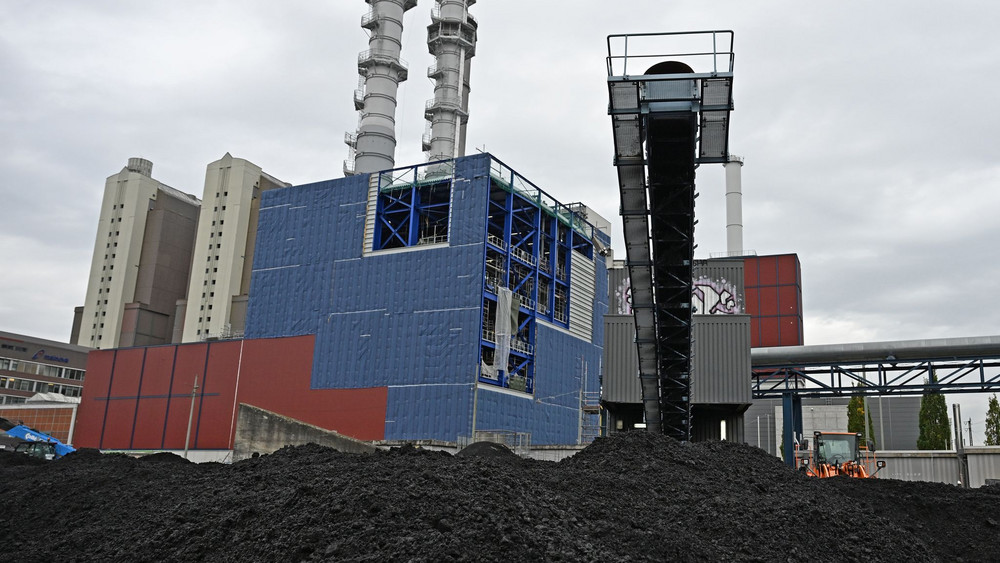 Kohlelager im Kraftwerk