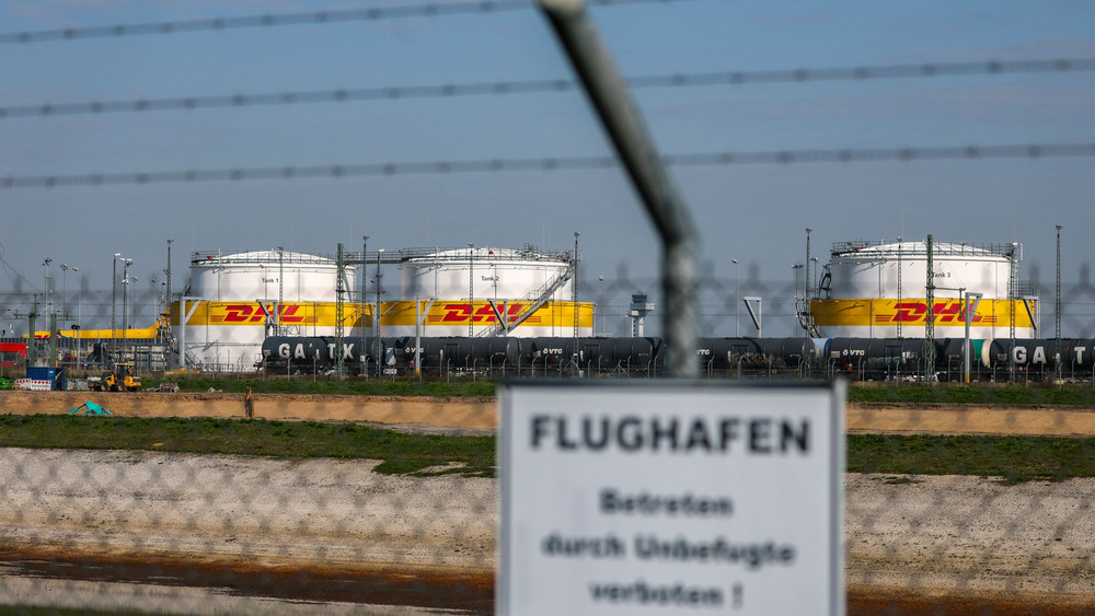 DHL-Tanklager am Flughafen Leipzig/Halle