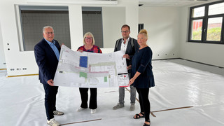 Grundschule Niedervellmar kurz vor Fertigstellung
