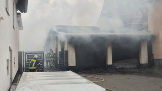 70.000 Euro Schaden: Feuer in Schenklengsfeld