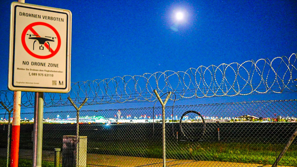 Drohnensichtung am Flughafen München
