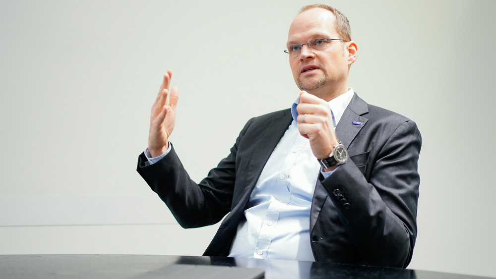 Dirk Elvermann, der Finanzvorstand des Chemiekonzerns BASF.