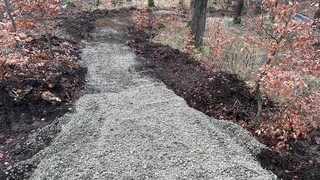 Skifahrer und Mountainbiker Hohes Gras Kassel