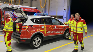 So haben die Voraus-Helfer in Mittenaar ein Leben gerettet