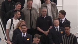 Abflug Richtung WM: Nationalmannschaft auf dem Weg in die USA