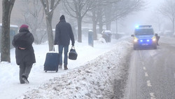Evakuierung bei Eis und Schnee: Weltkriegsbombe in Wedel wird entschärft
