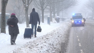 Evakuierung bei Eis und Schnee: Weltkriegsbombe in Wedel wird entschärft