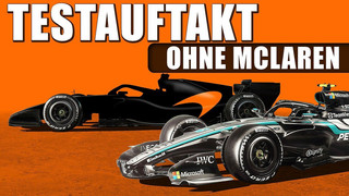 McLaren verpasst Testauftakt - Mercedes W17 erinnert an Ferrari