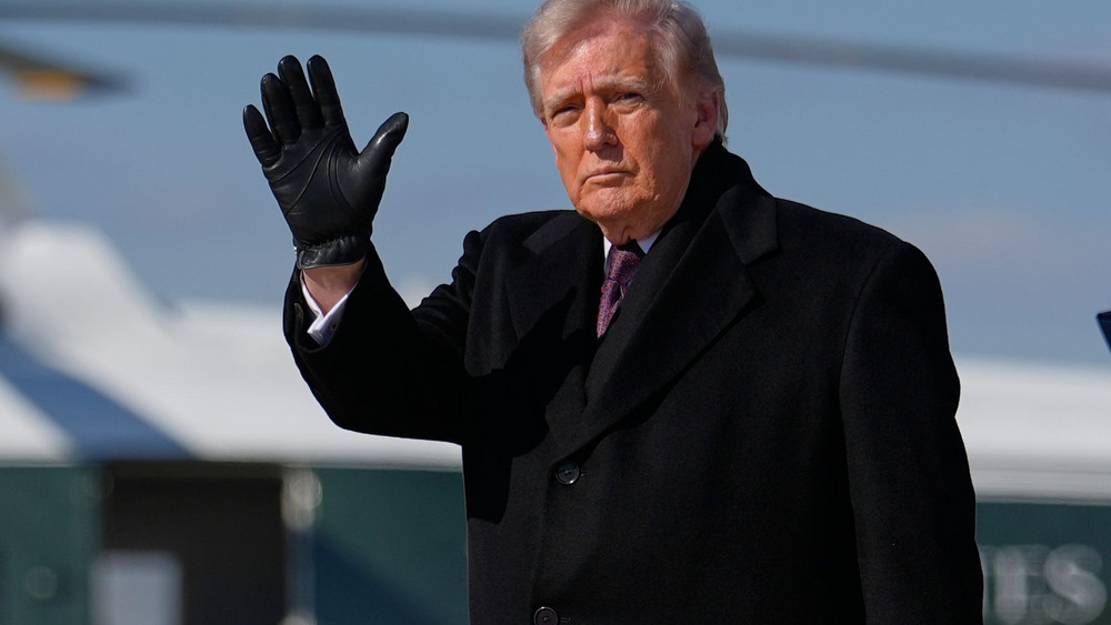 US-Präsident Trump ehrt Gefallene