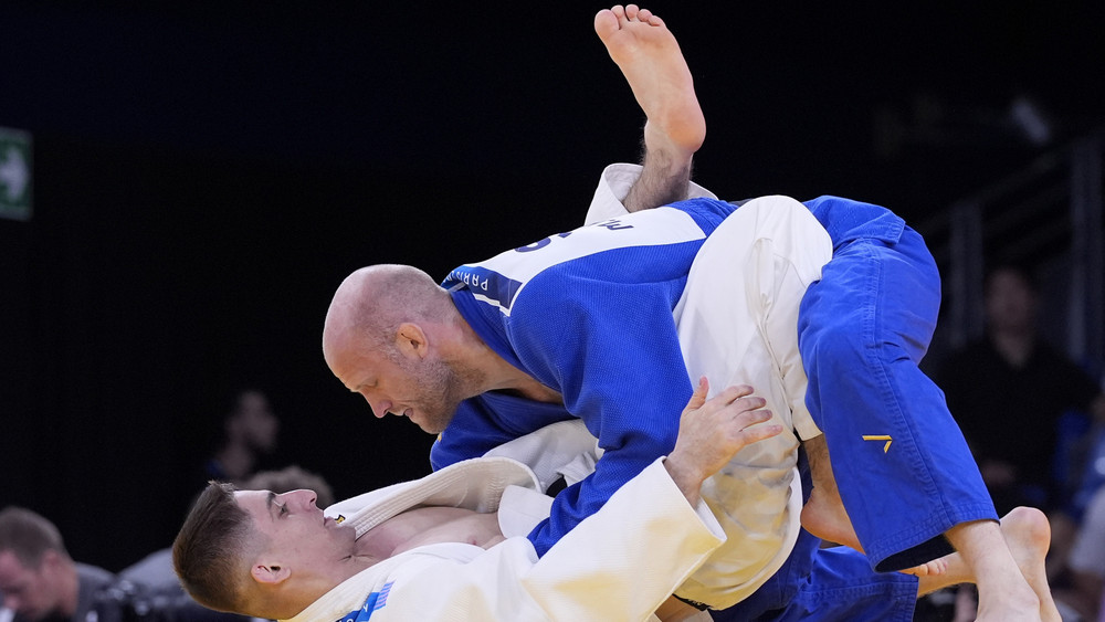 Der Rüsselsheimer Judoka Eduard Trippel (weiß) ist bei Olympia überraschend schon ausgeschieden.