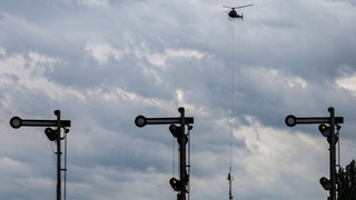 Lärm über Wiesbaden: Deshalb setzt die Bahn auf Hubschrauber
