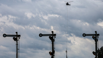 Lärm über Wiesbaden: Deshalb setzt die Bahn auf Hubschrauber