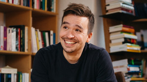 Silvia am Sonntag mit Autor und Lehrer Bob Blume