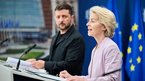 135 Milliarden Euro: Von der Leyen will Haushaltsloch der Ukraine stopfen