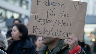 Frankfurt Solidarisierte sich mit Türkei-Demokratiebewegung