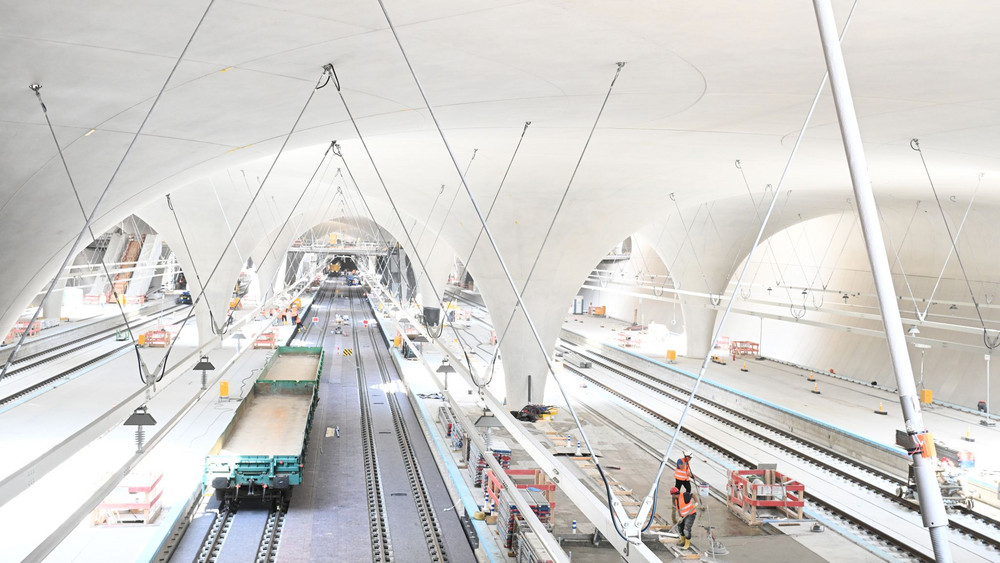Baustelle Tiefbahnhof Stuttgart 21