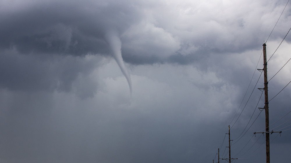 Vier Tornados gab es bei Unwettern am 12. Juli in Deutschland (Symbolbild).