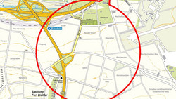 Blindgänger-Fund - Bahnstrecke und A66 bei Wiesbaden dicht