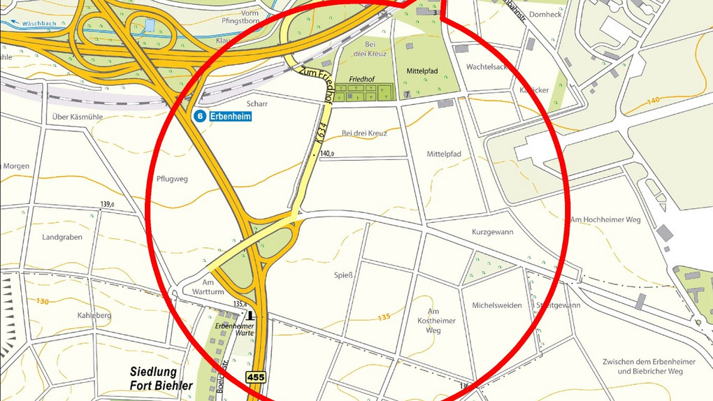 Bombenentschärfung bei Wiesbaden: A66 und Bahnstrecke dicht