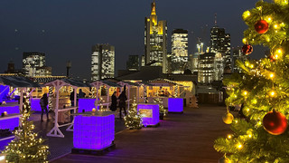 Höchster Weihnachtsmarkt Hessens: City Christmas in Frankfurt beginnt