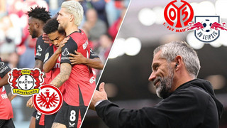 Leverkusen gewinnt wildes Spiel gegen Frankfurt - Leipzig weiter ungeschlagen