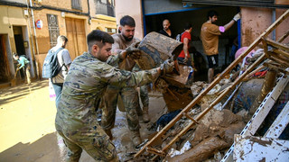 Flutkatastrophe in Spanien: Größter Armee-Einsatz in Friedenszeiten