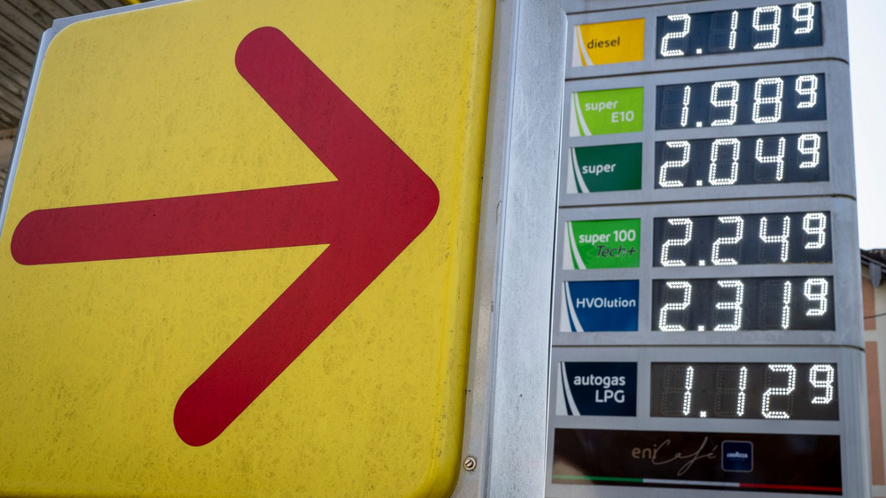 Kraftstoffpreise an der Tankstelle - Bayern