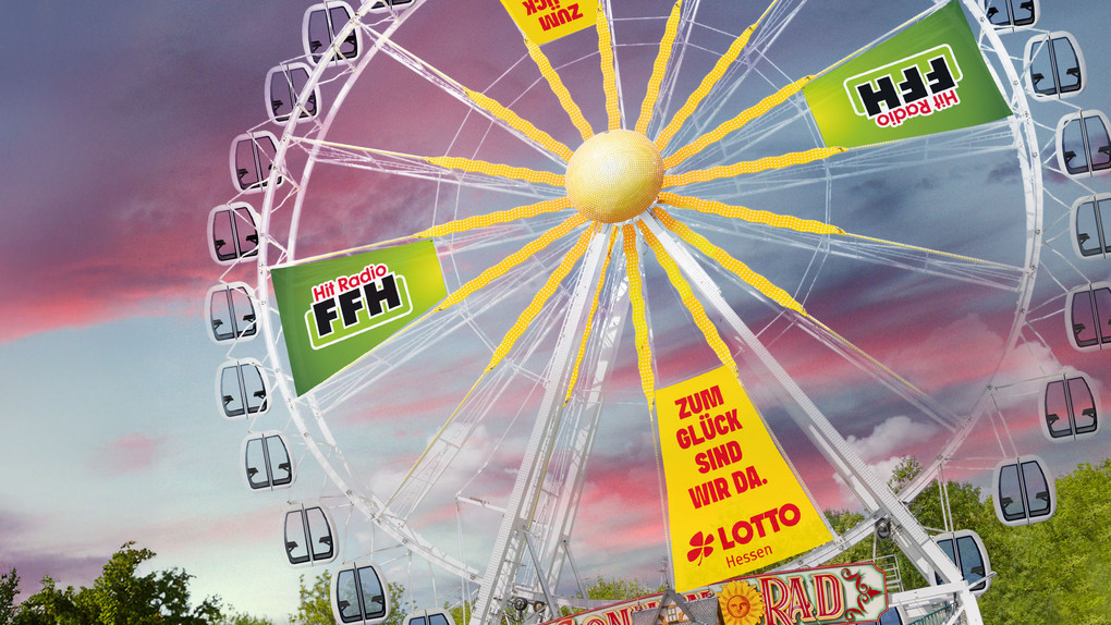 Hochheimer Markt: Freifahrt mit dem FFH-Riesenrad
