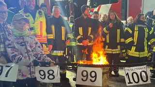 Feuerwehrwette in Bebra: Jetzt fehlen nur noch zwei