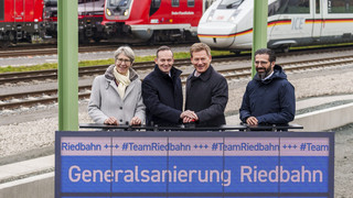 Riedbahn wieder eröffnet: Sperrung nach Sanierung jetzt aufgehoben
