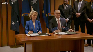 Neues Handelsabkommen: EU und Australien wollen Abhängigkeiten verringern