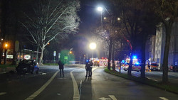 Großer Polizeieinsatz an der Johanneskirche in Gießen