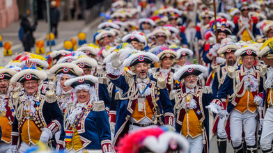 Fastnachts-Kampagne in Mainz beginnt mit Neujahrsumzug