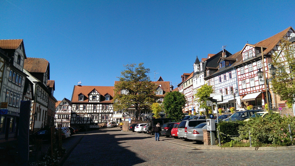 Die Altstadt von Gelnhausen (Archivbild).