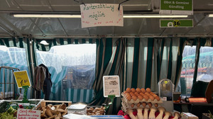 Pilotprojekt: Kartenzahlung auf dem Wochenmarkt in Hanau